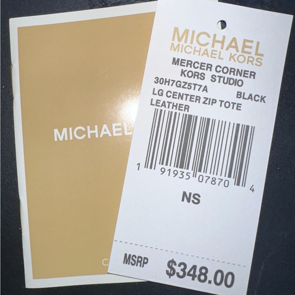 Michael Kors Mercer Gallery Large Leather Tote - Picture 10 of 10